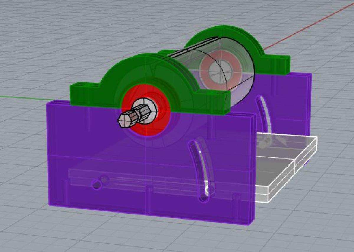 Mini Lixadeira de Tambor