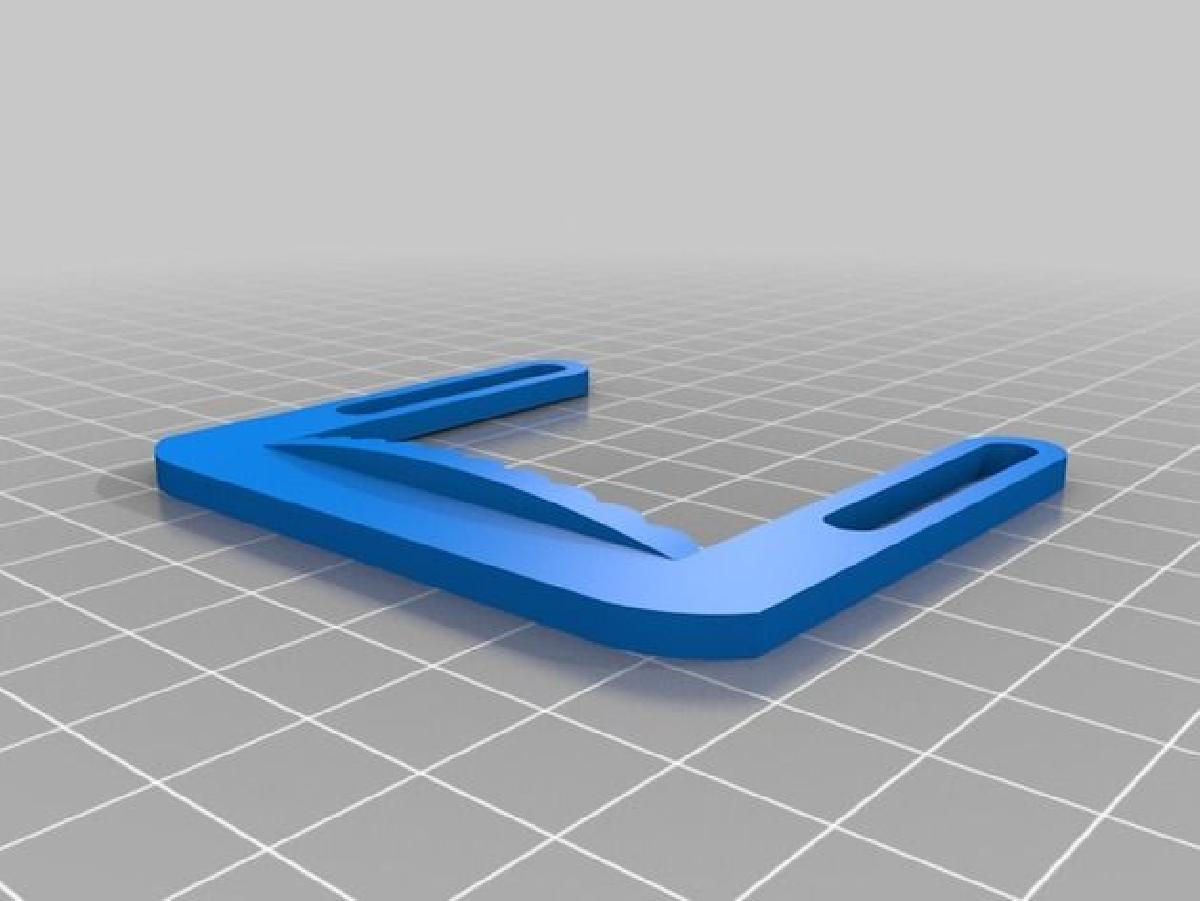 Suporte para correia de guitarra (gravacao a laser)