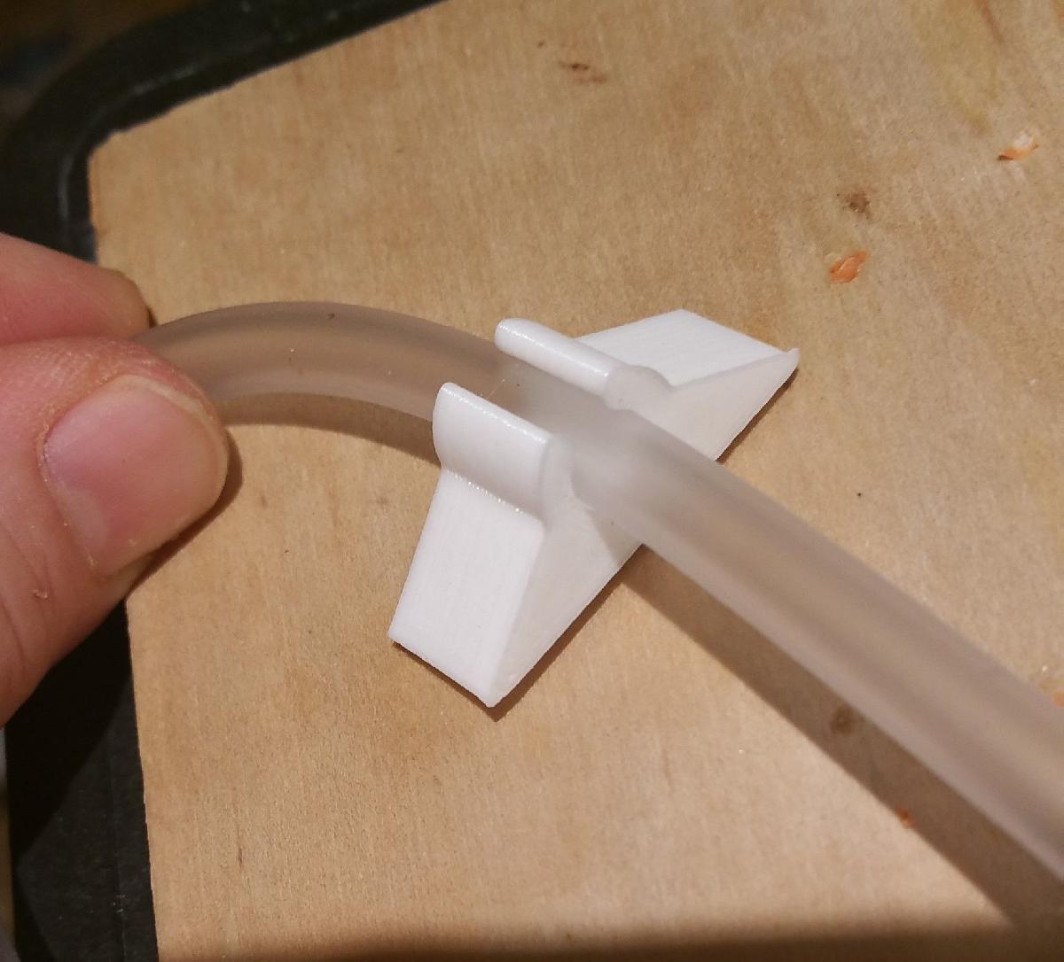 Clipe de retencao de mangueira de aeracao de hidroponia de aquario