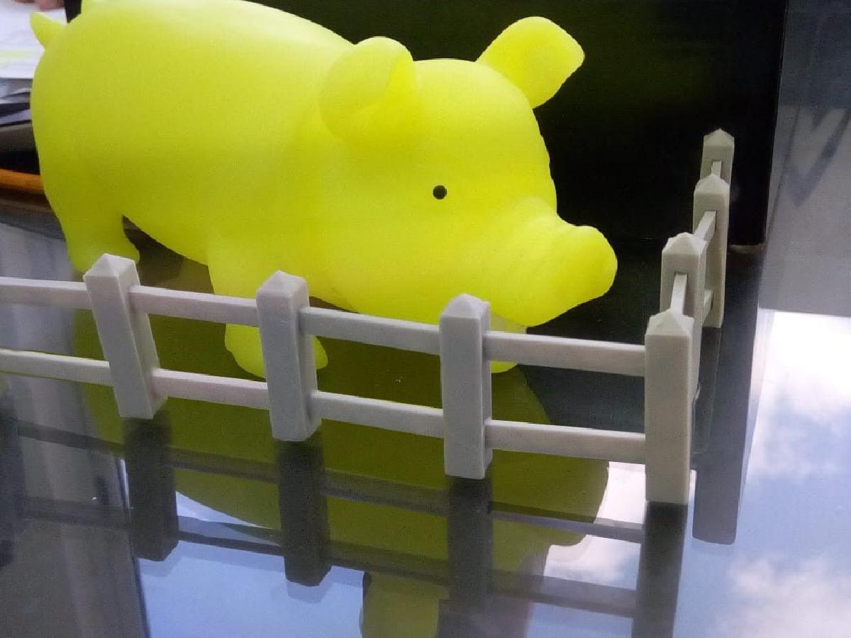 Cerca de Poste Duplo