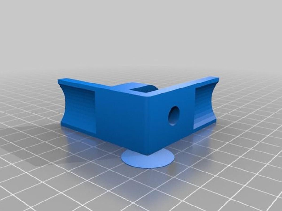 Suporte de carretel de filamento para impressora 3D, totalmente imprimível