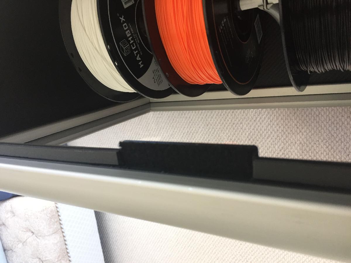 Componentes reestruturados / aprimorados para o gabinete de impressora 3D universal do JKSniper