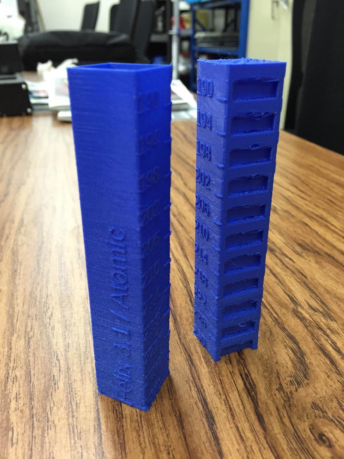 Torre de calibracao de temperatura personalizavel