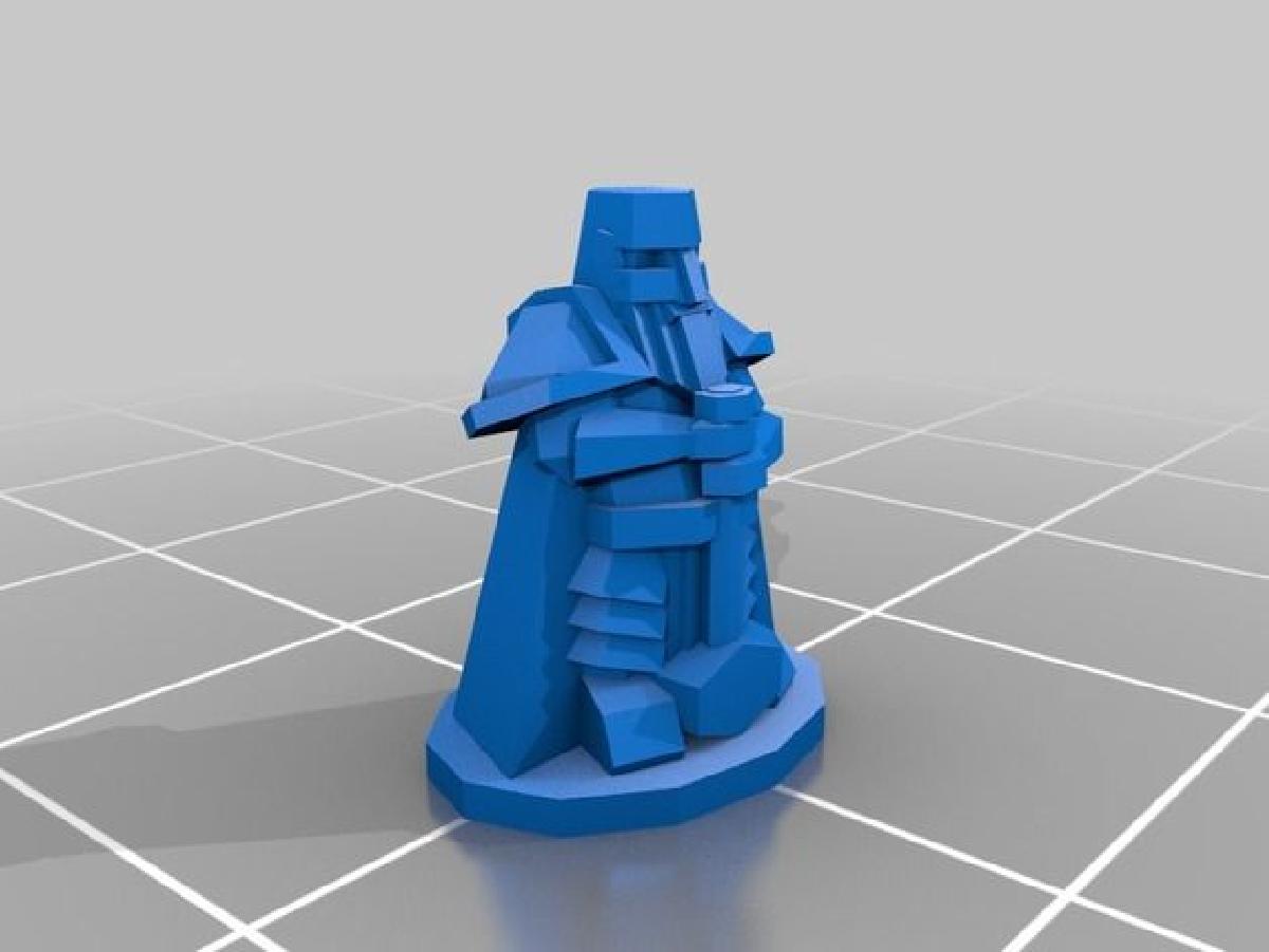 Anao low poly de 15mm D&D DnD Pathfinder