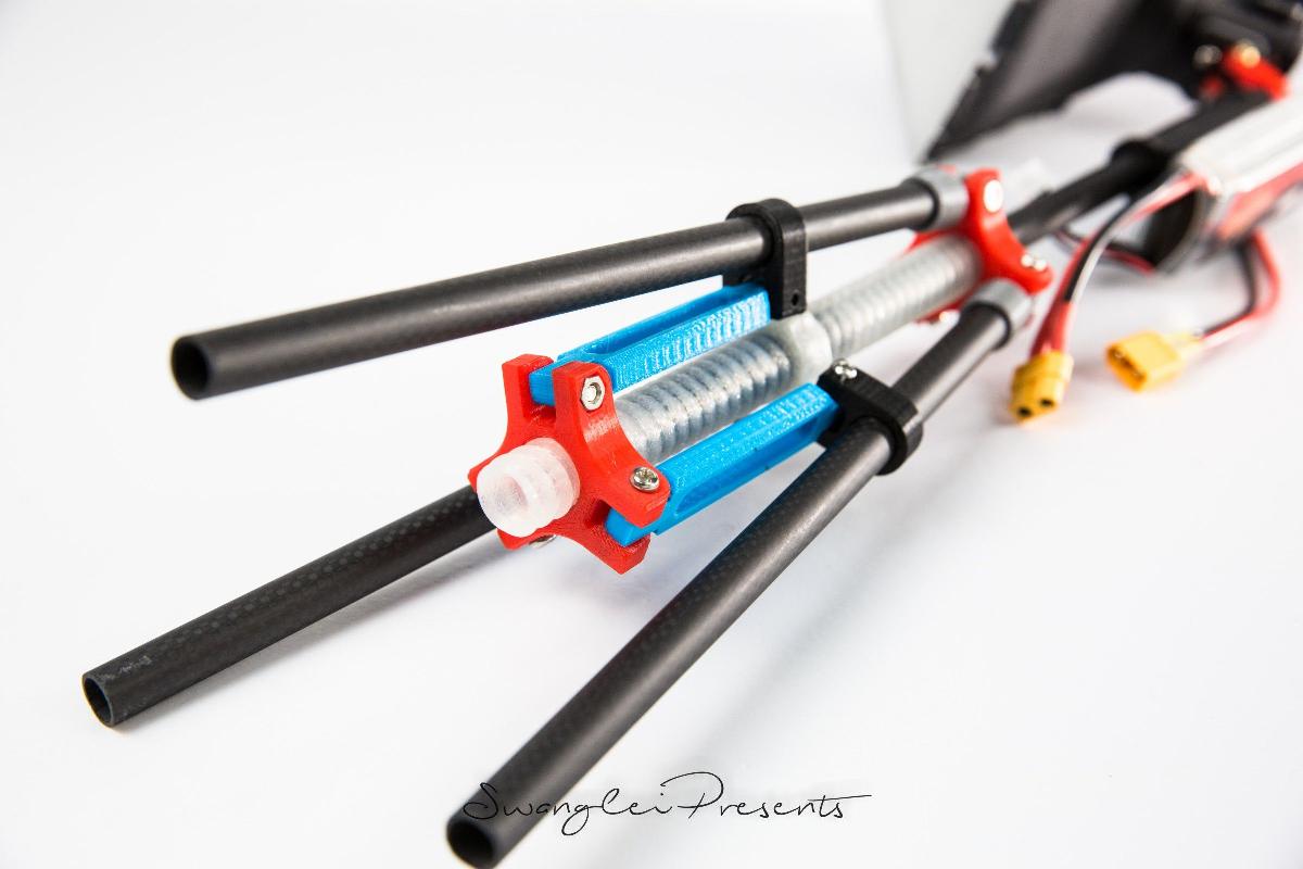 luz fotografica dobravel impressa em 3D