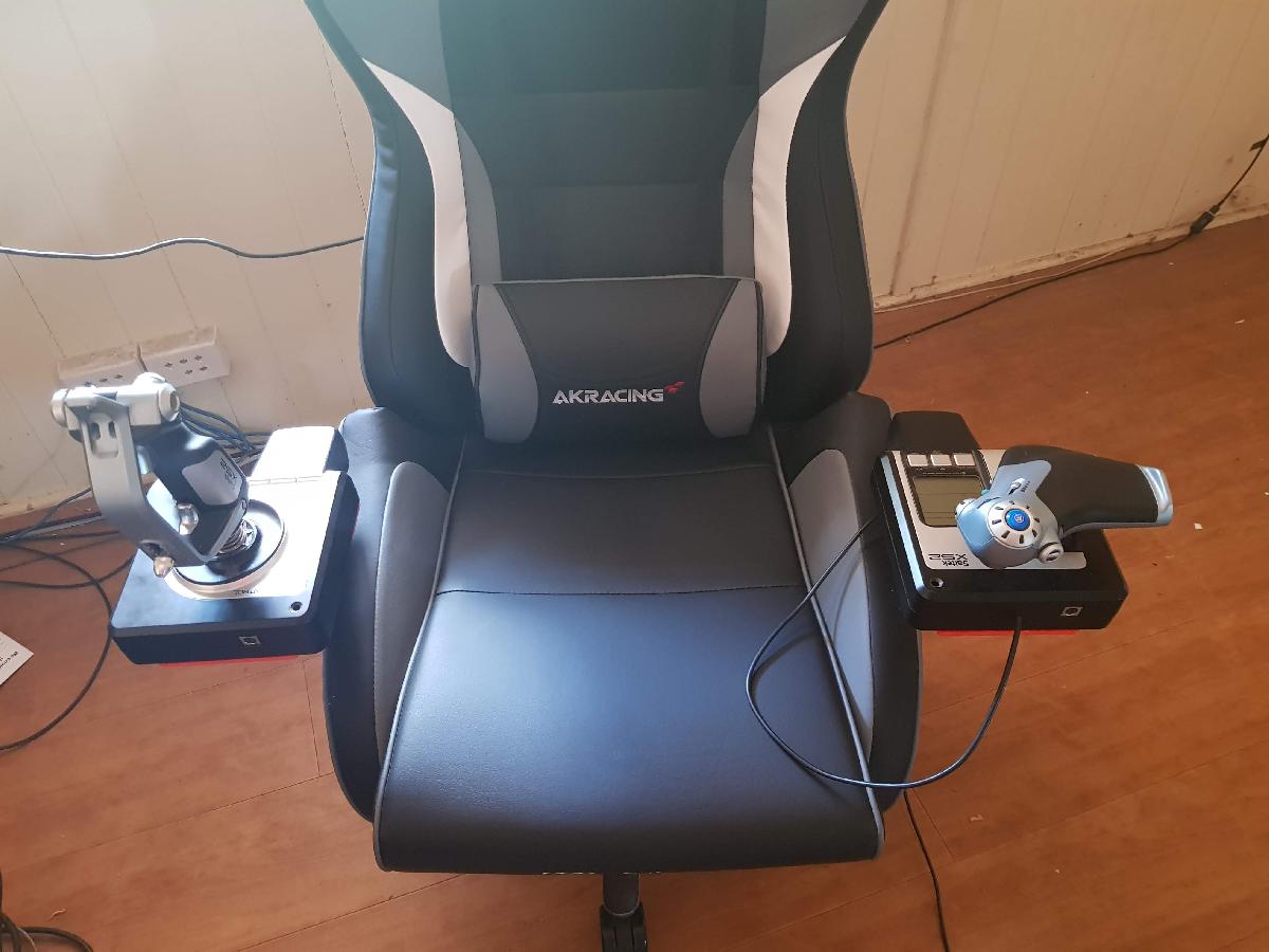Suporte X52 para Braco de Cadeira Gamer