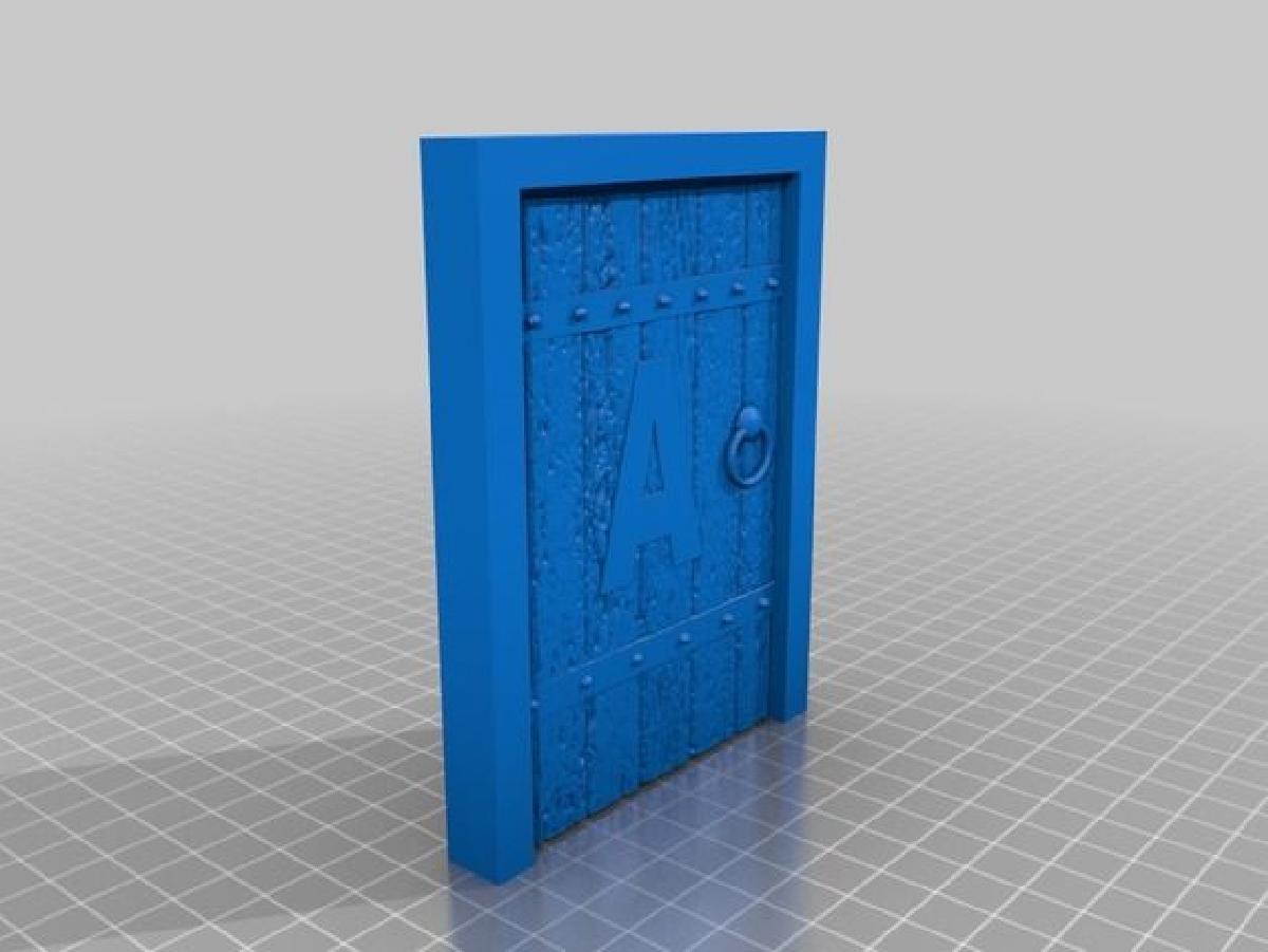 Porta com A