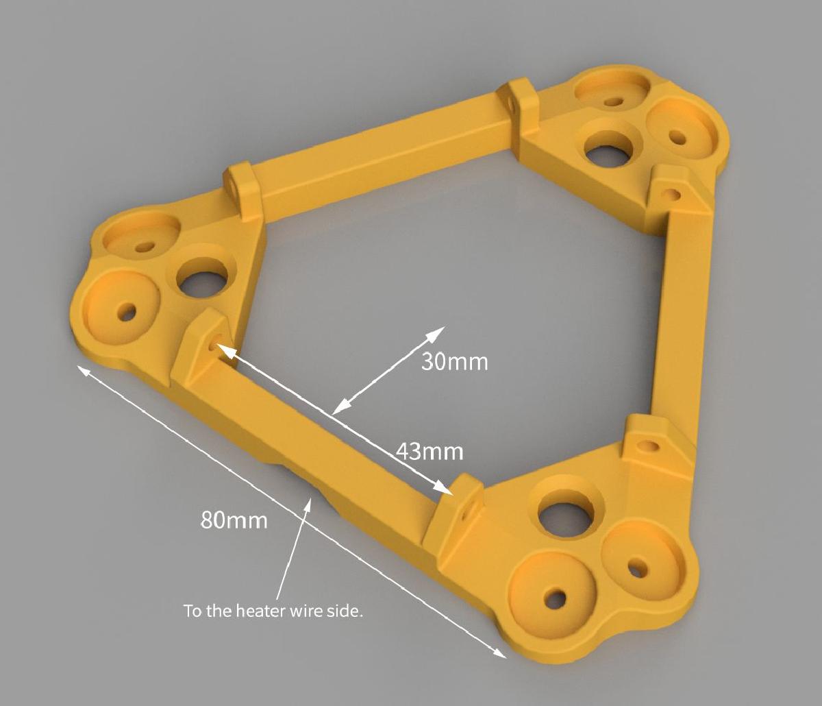 Kit de Bracos Magneticos Anycubic Kossel