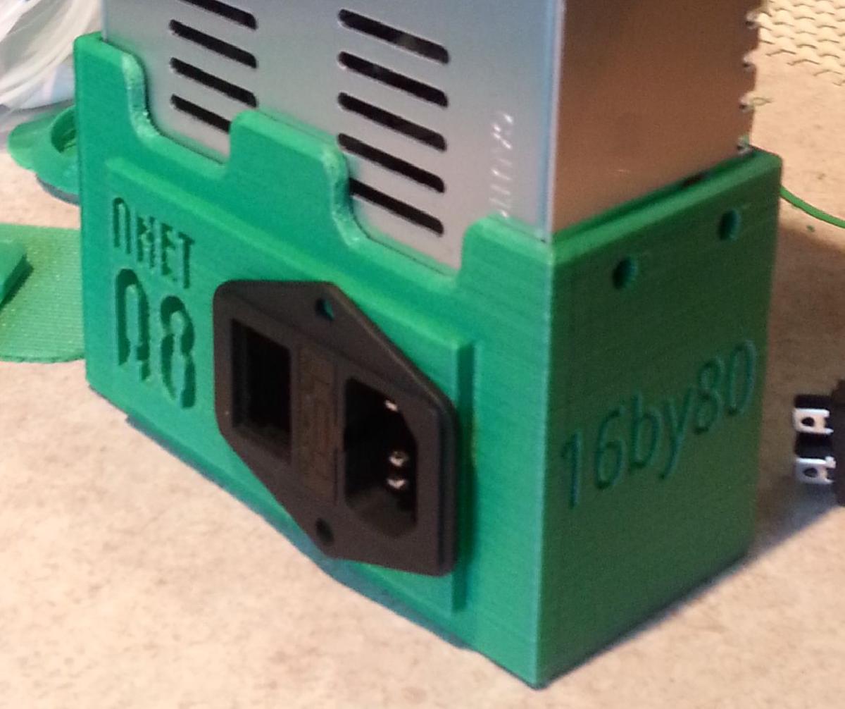 cobertura de 30amp eTopxizu para Anet A8 com tomada