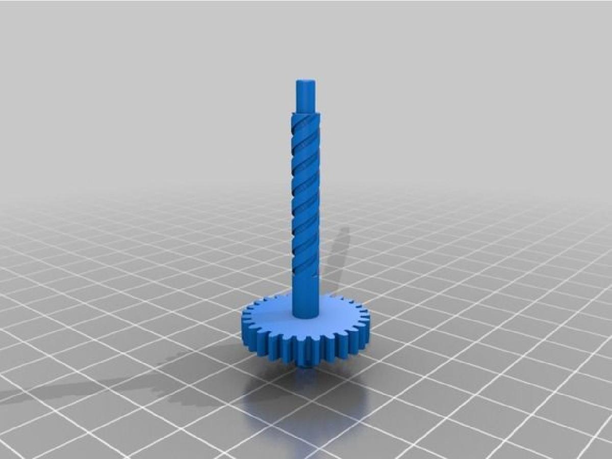 engrenagem do pinhao da fechadura do compartimento de bagagem do Peugeot 307