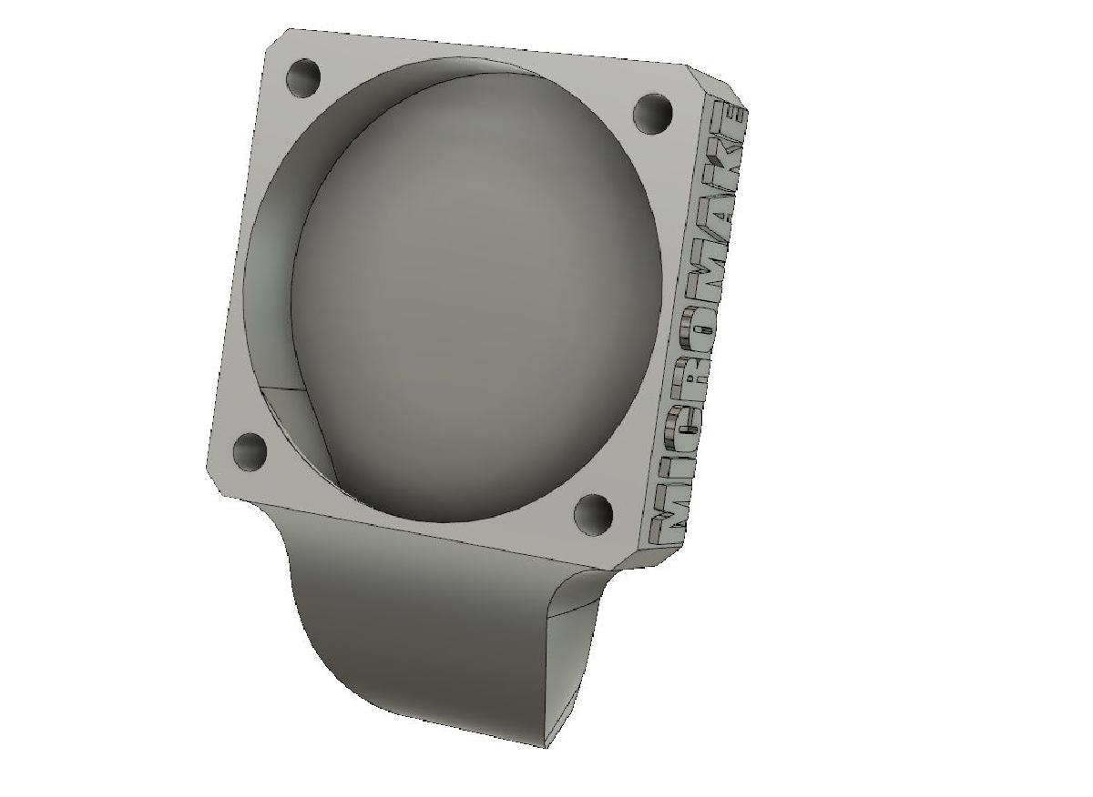 Duto de Ventilador Plano Micromake C1 V5