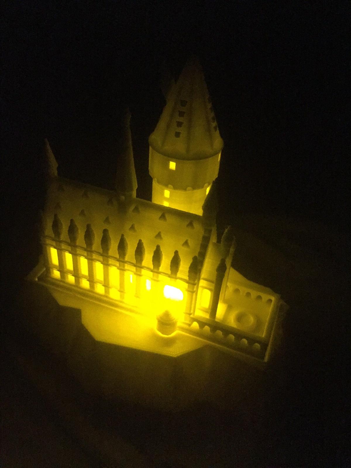 Lampada do Castelo de Hogwarts Harry Potter