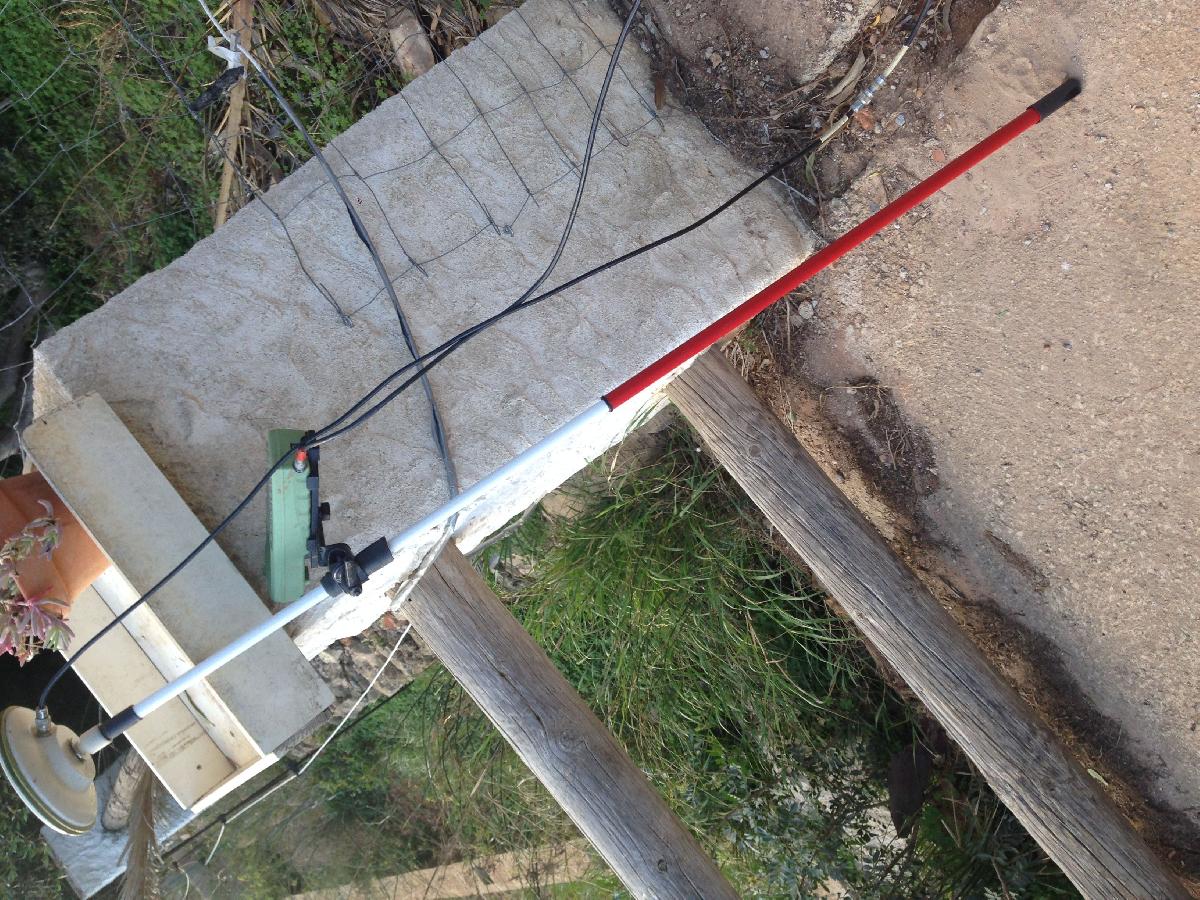 Vassoura para GPS de topografia