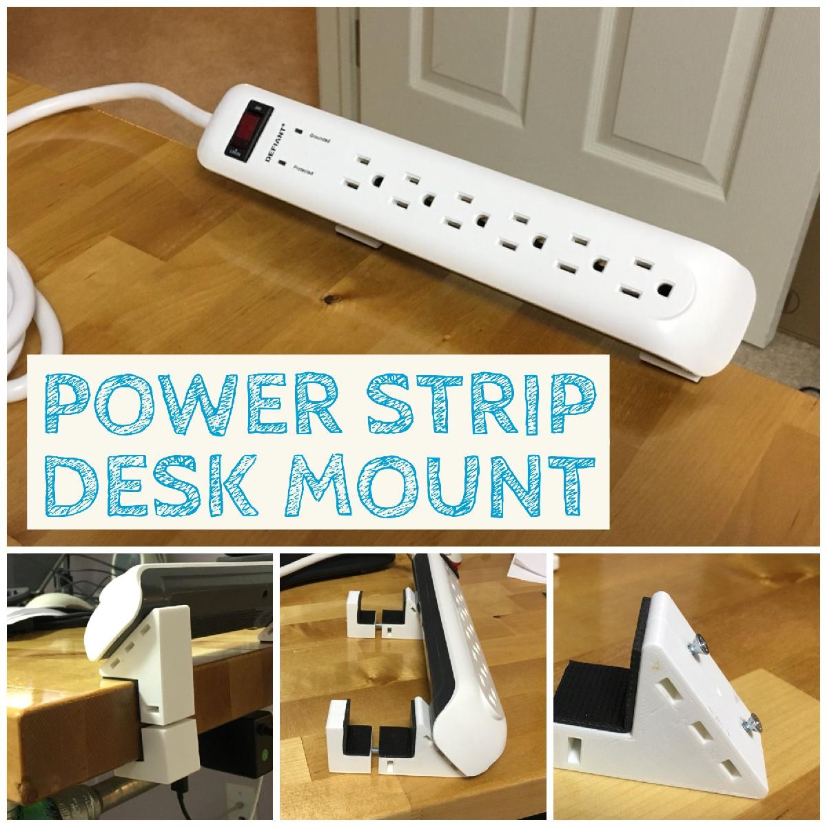 Suporte de Mesa para Regua de Energia