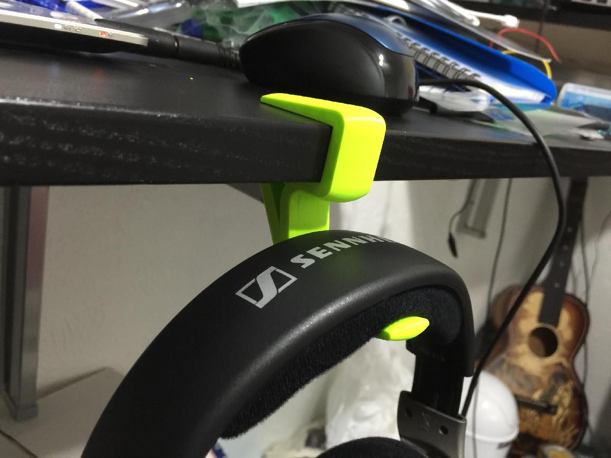Gancho para auscultadores   Ambiente de trabalho 19mm ( Ikea Bjursta )