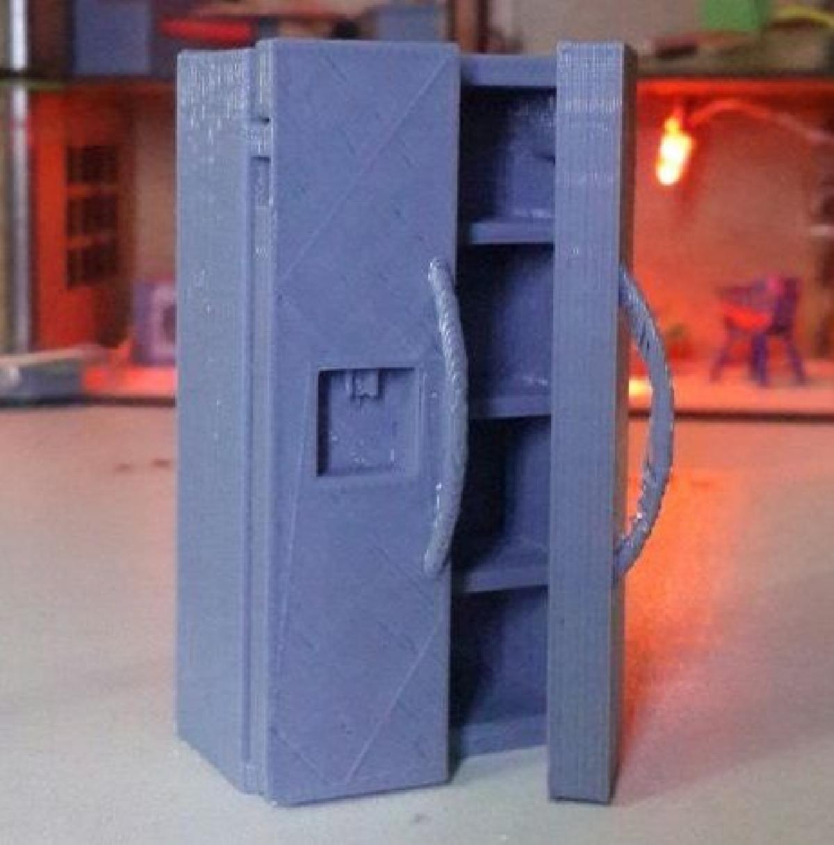 Refrigerador Side by Side (com portas funcionais)