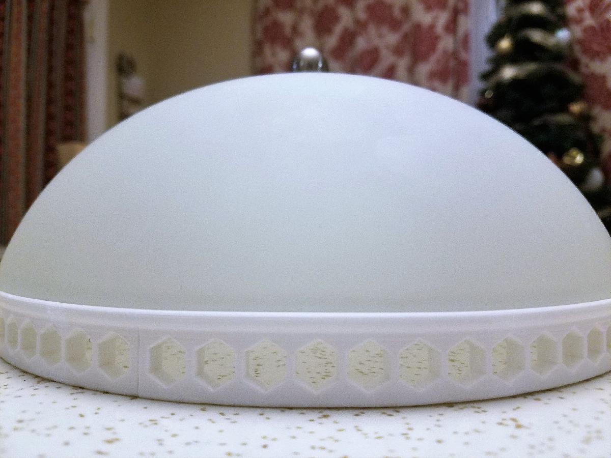 Luminaria de teto com ventilacao