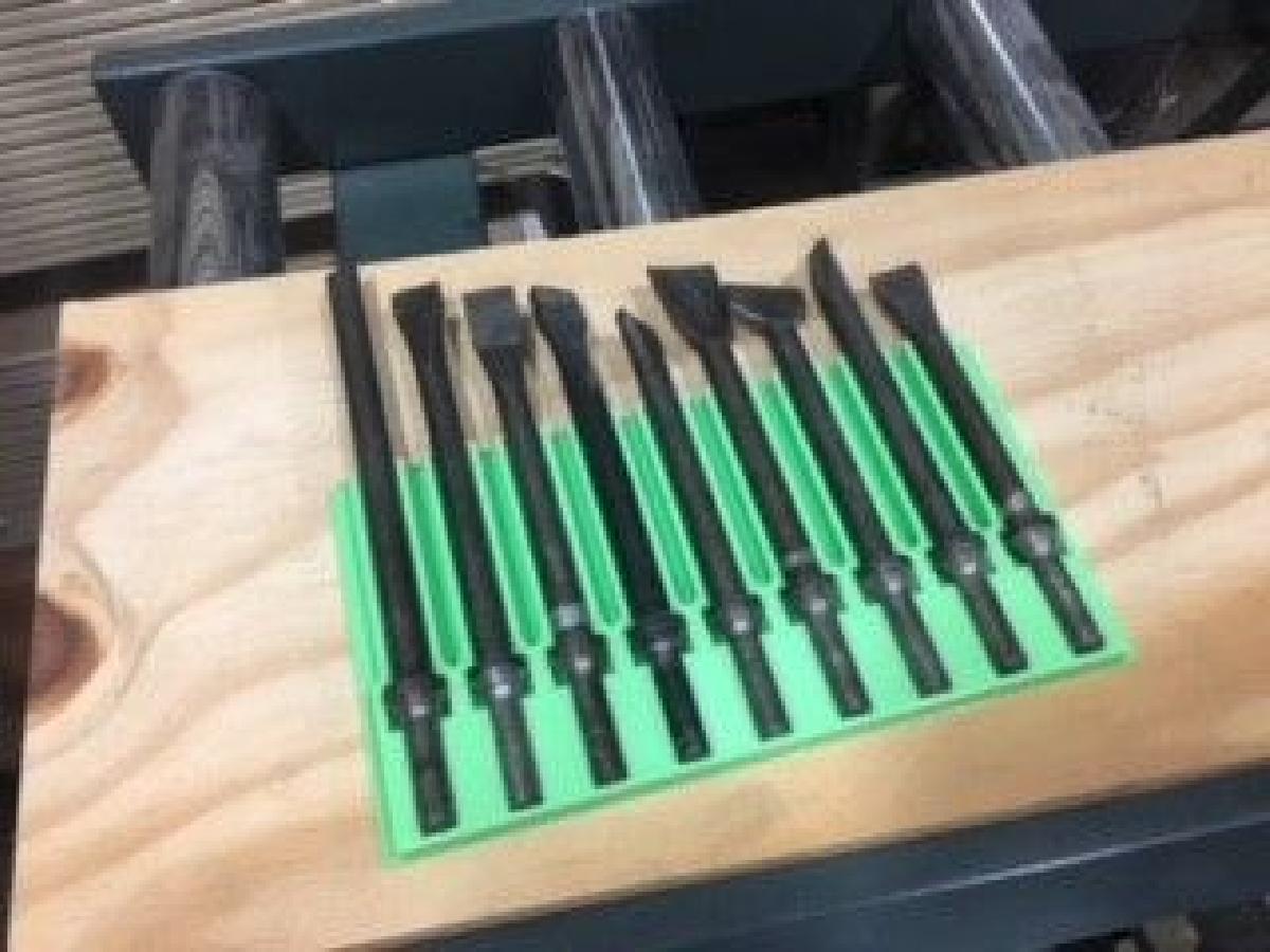 Suporte para ponteira de cinzel pneumatico