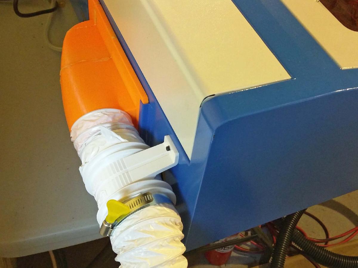 Duto de Exaustao K40 para Ventilador de 3