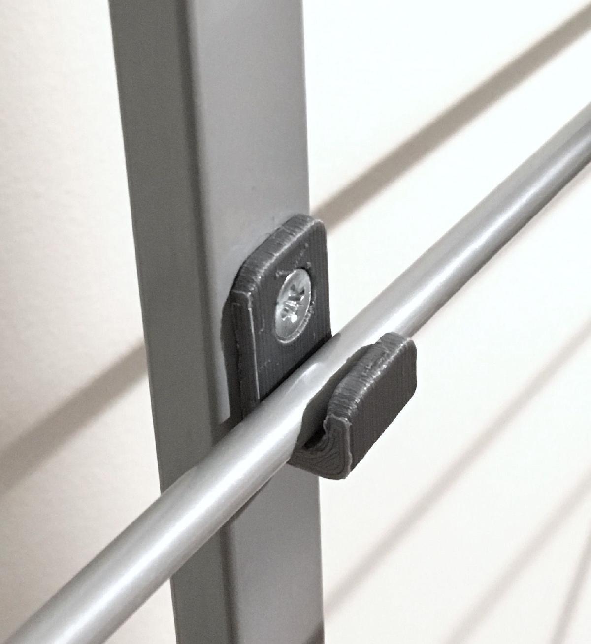 Suporte de prateleira para varal IKEA MULIG de uso intenso