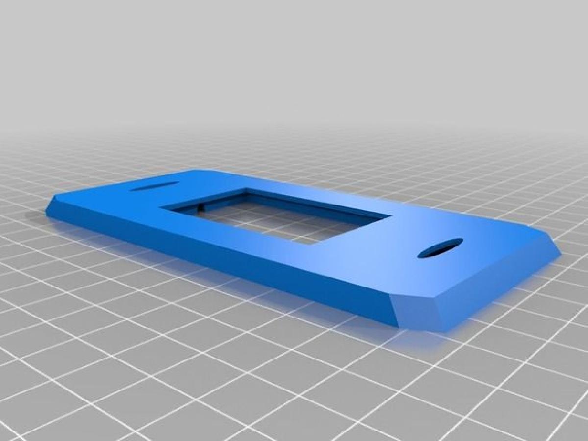 placa de fundo do video porteiro RING Pro