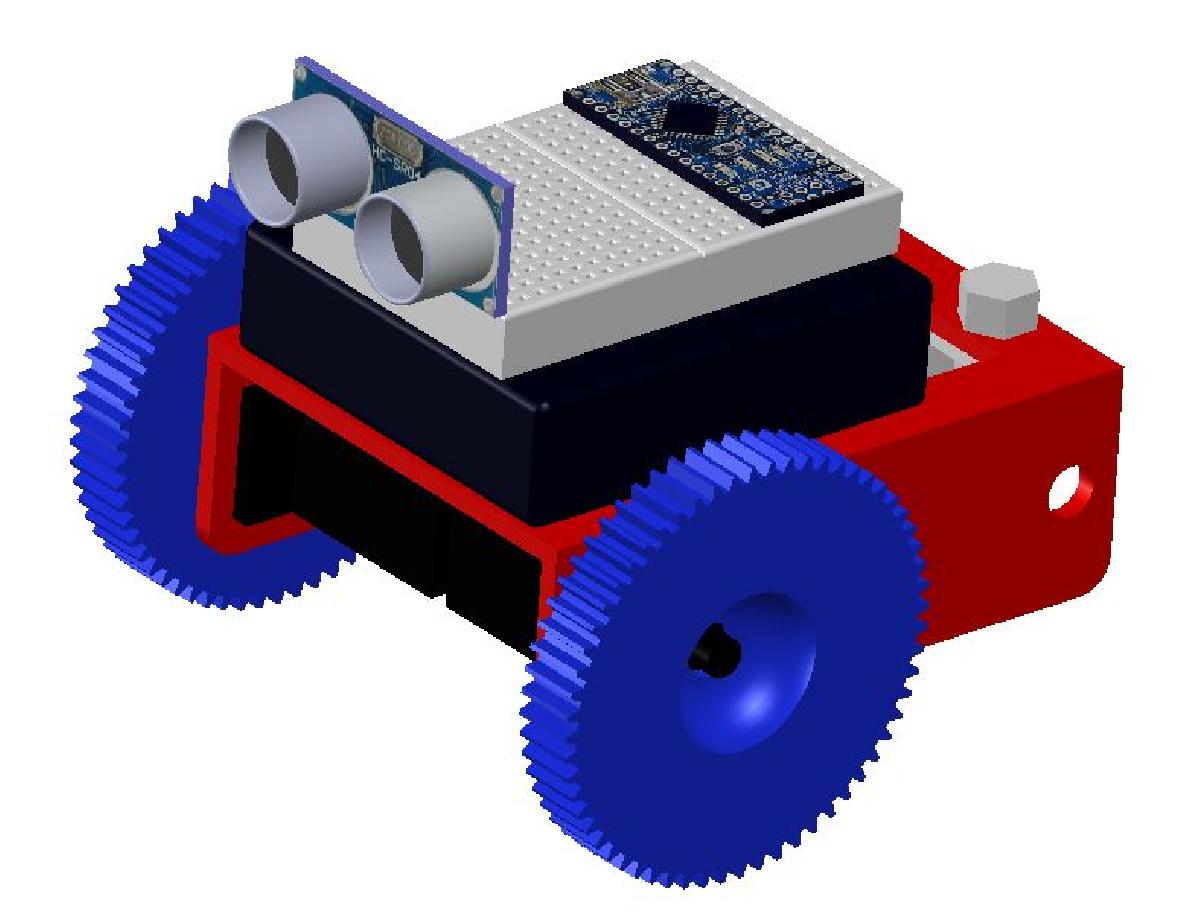 Robo Arduino de Evitacao de Obstaculos Autonoma