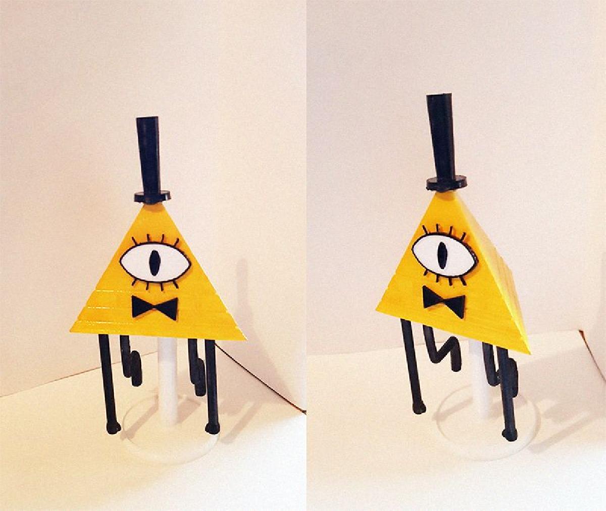 Estatua do Bill Cipher