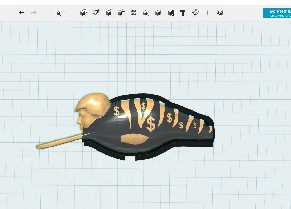 Esquema de pintura Trump Lure