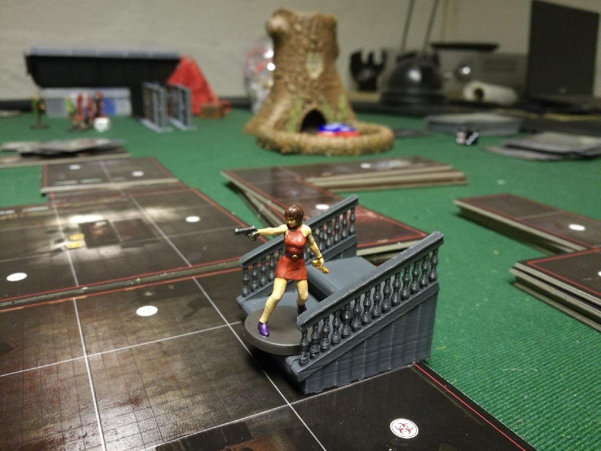 Escadas 28mm   Resident Evil