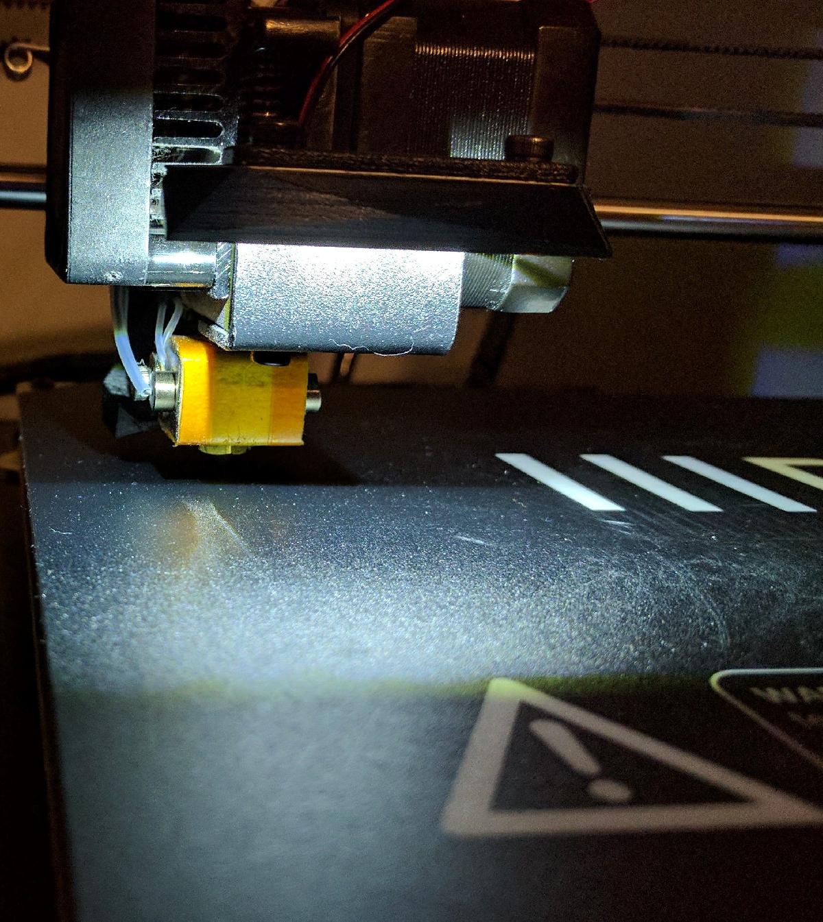 Suporte para fita de luz LED Wanhao i3 V2.1 Mk2