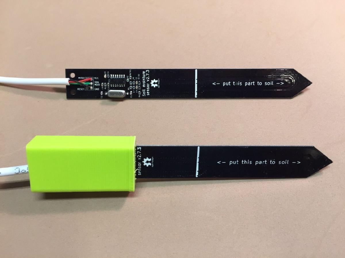 Suporte a prova dagua para sensor de umidade do solo I2C