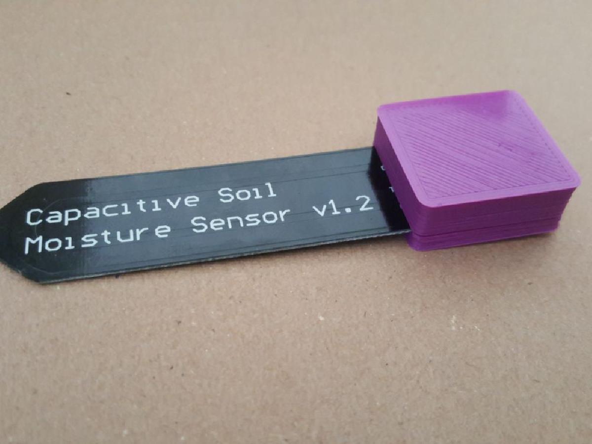 Caixa para sensor de umidade do solo capacitivo