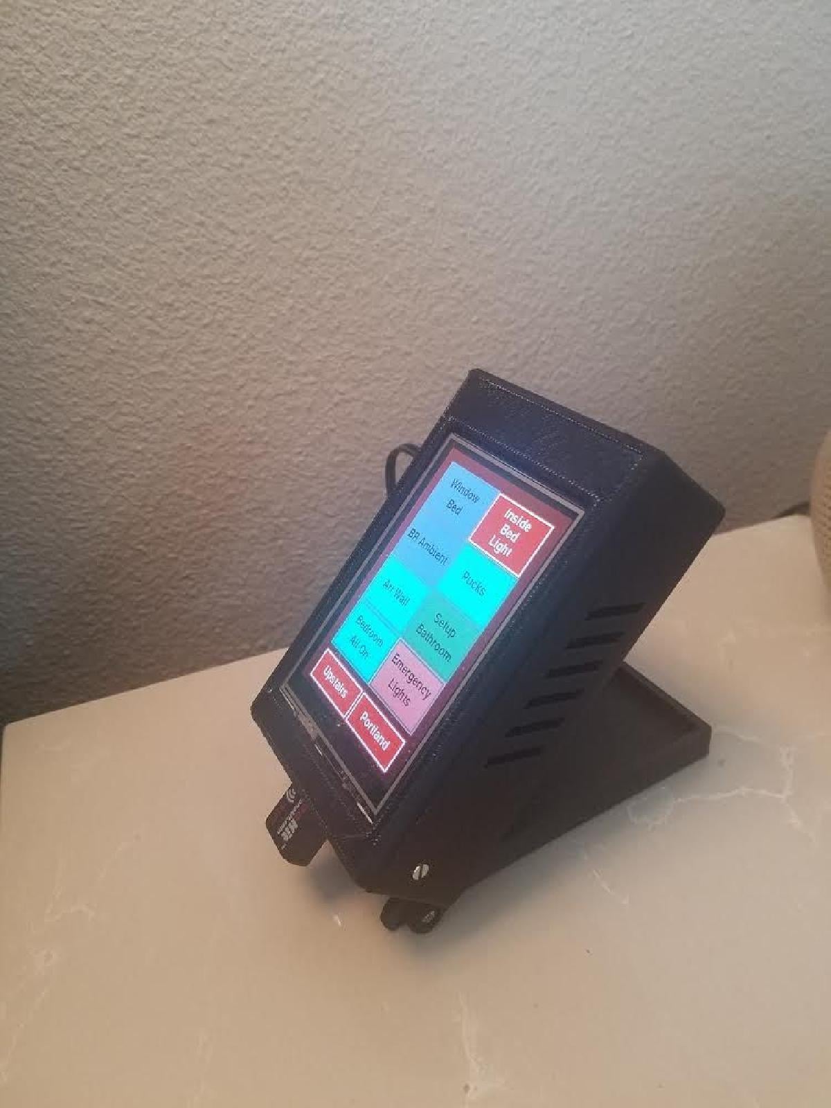 Case de Console Raspberry Pi para Mesa de 3,5 PiTFT