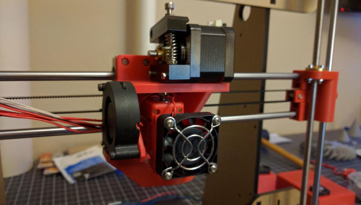 Suporte de Direto Drive para Anet A8 Prusa I3 E3d V6 com Dutos de Impressao e Ventilador de Hot End
