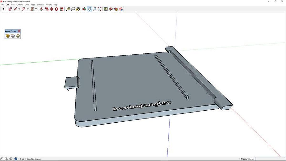 tampa da bateria turnigy i6 flysky