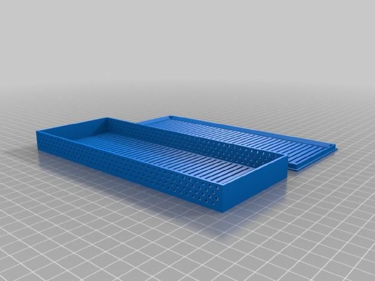 Caixa Absorvedora de Dessecante de Silica para sistema de entrega de filamento hermetico