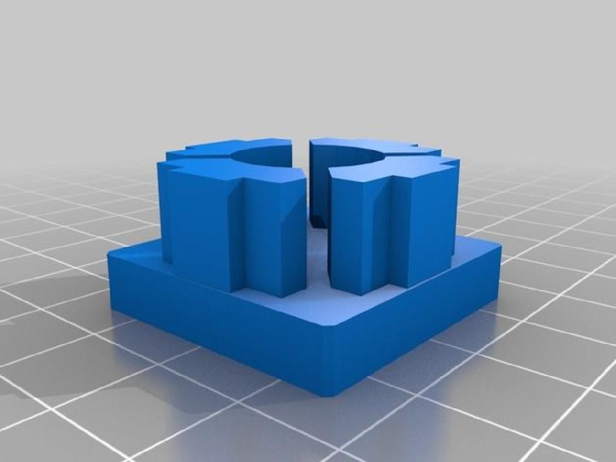 pe quadrado de extrusao 3030