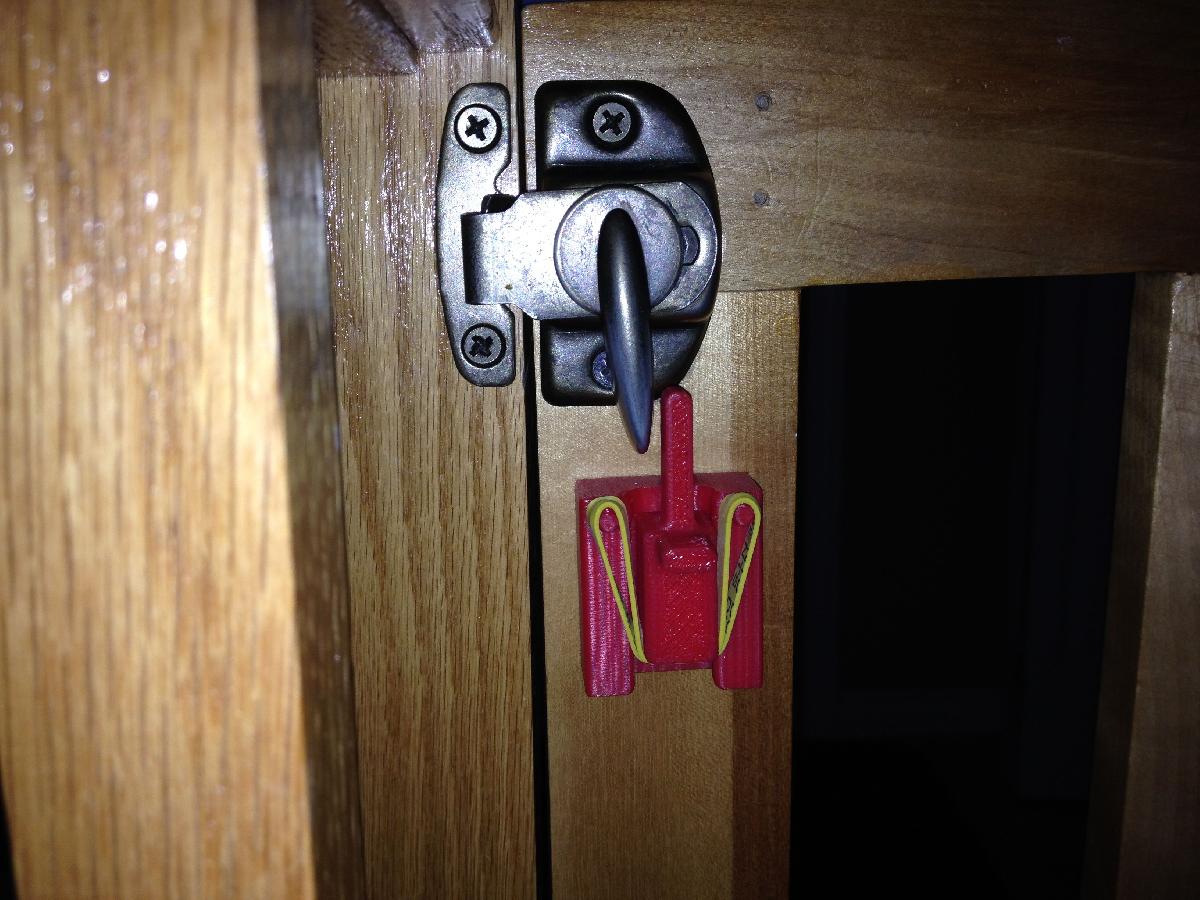 Trava de porta para criancas (dupla) seguranca