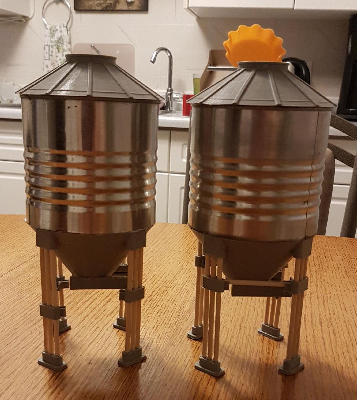 Caixa de graos de brinquedo