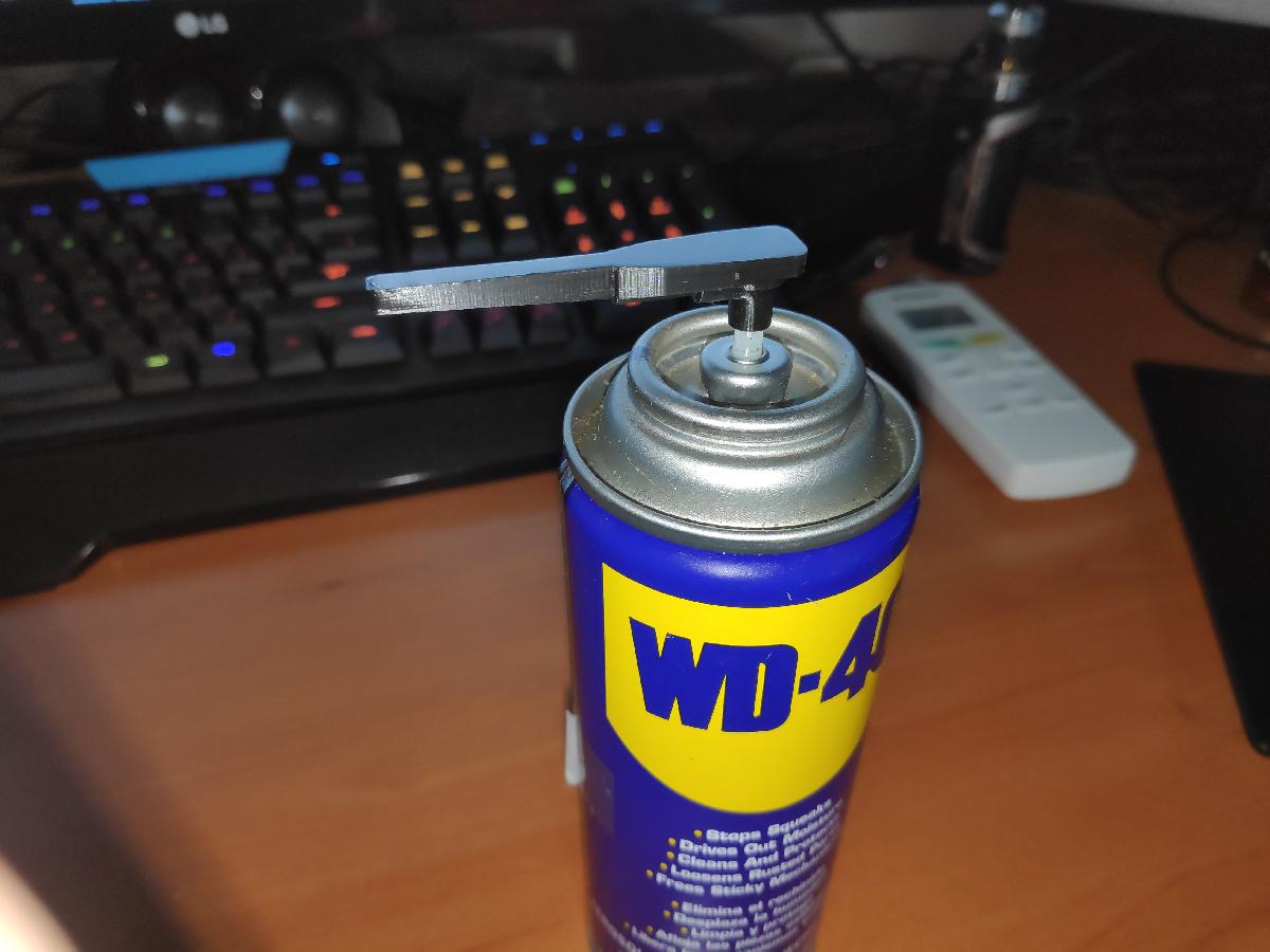 Bico spray versao grande para WD40 e talvez algo mais