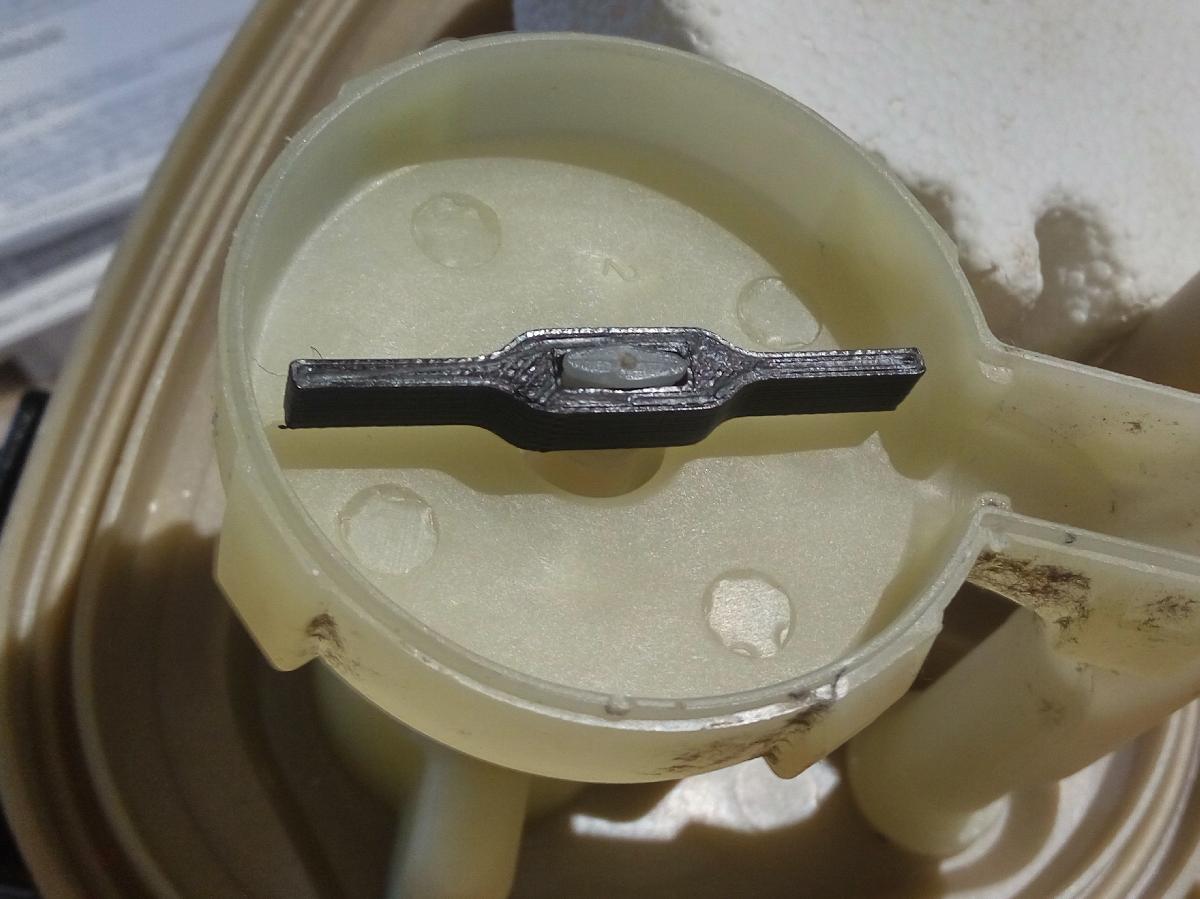 impulsor da bomba de esvaziamento da secadora Bauknecht/Whirlpool