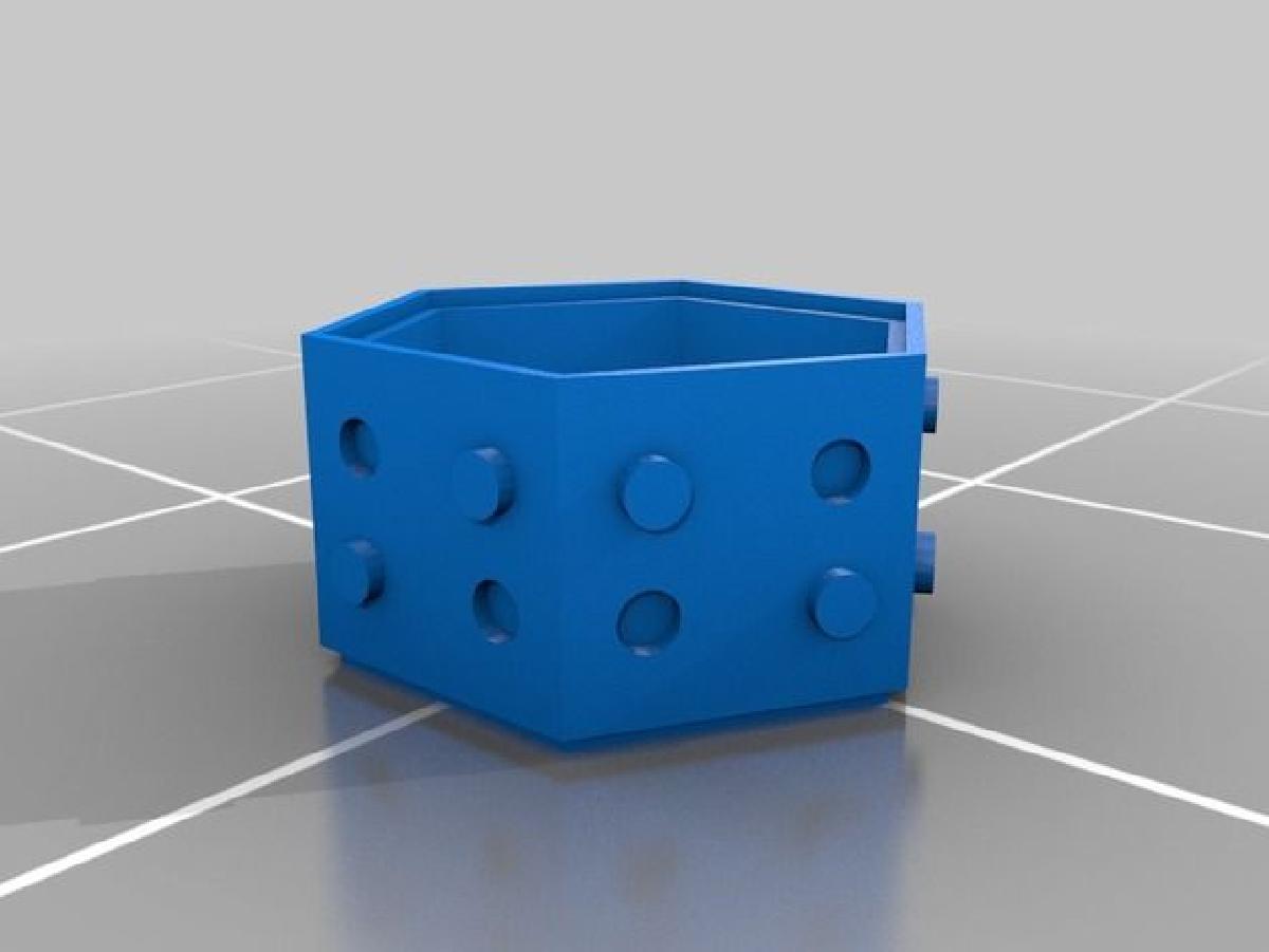 Plantador Suculento Conector Modular