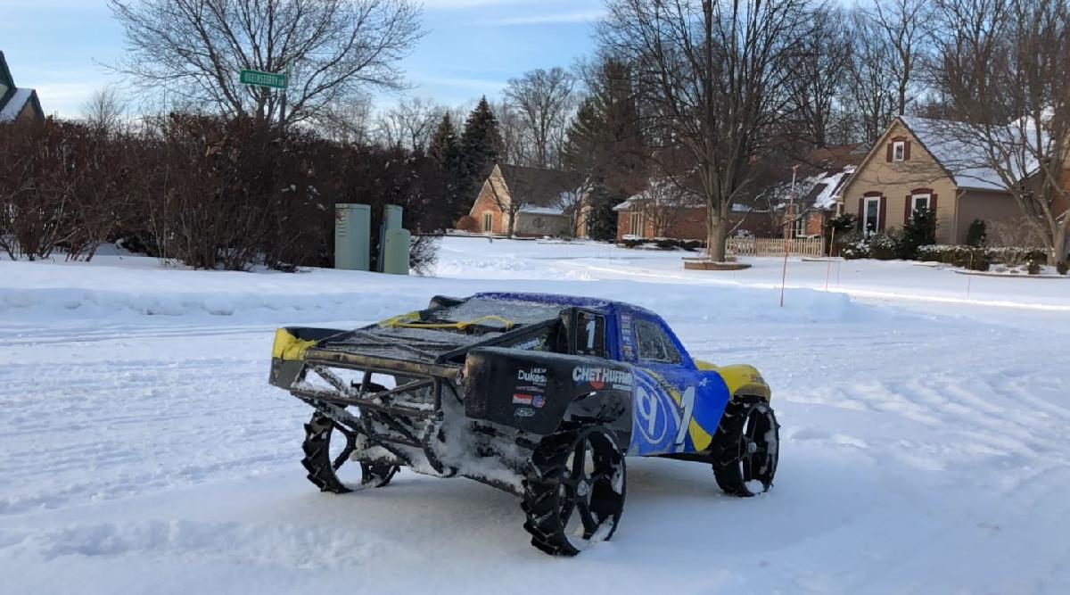 Pneu de Neve/Sand para Traxxas Slash