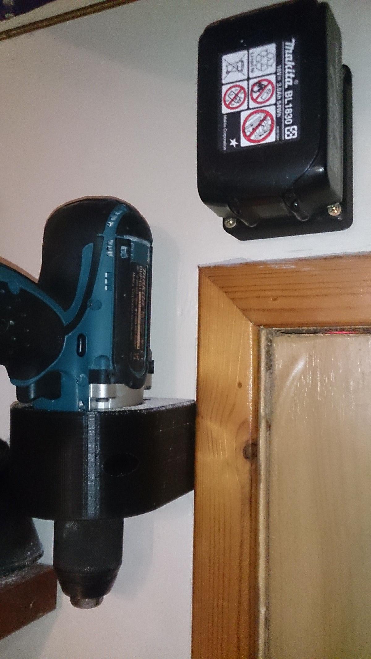 Suporte de parede para furadeira sem fio Makita LXT
