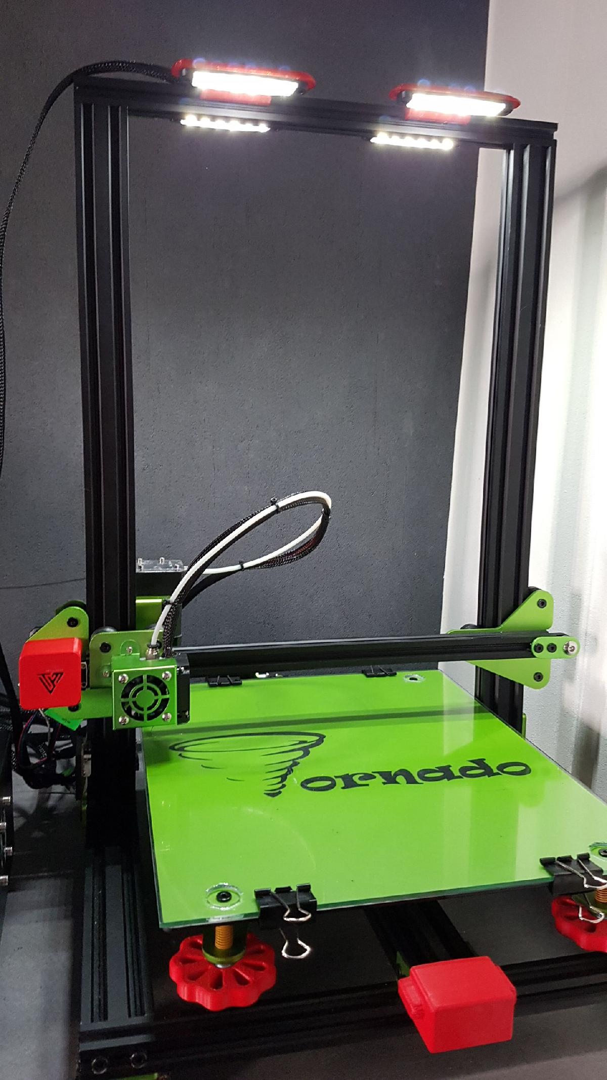 Tevo Tornado   Creality CR 10 Luzes (Custo ultra baixo)