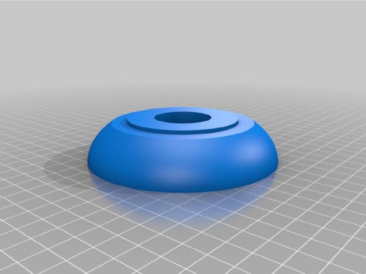 Base da Lampada da Lua Brilhante