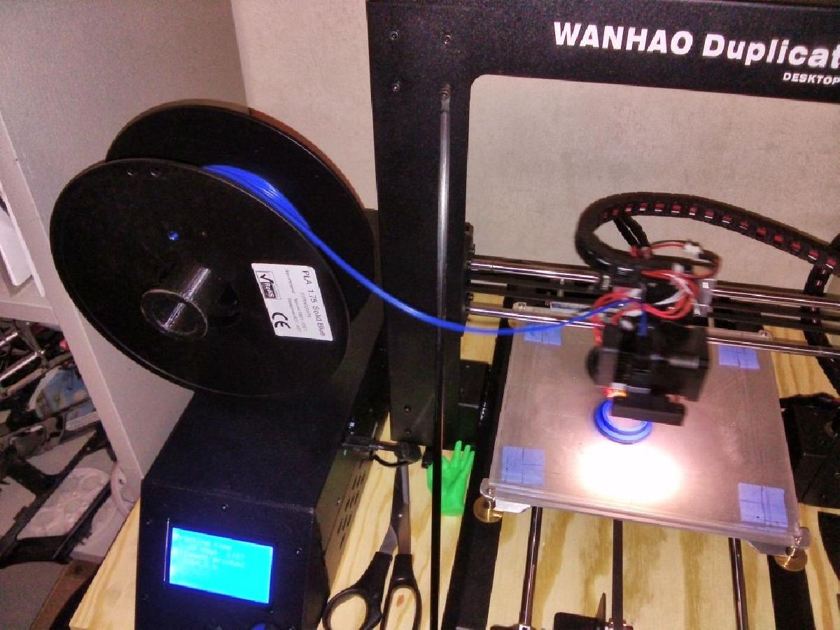 Suporte de bobina universal de super baixa friccao para Wanhao Duplicator i3