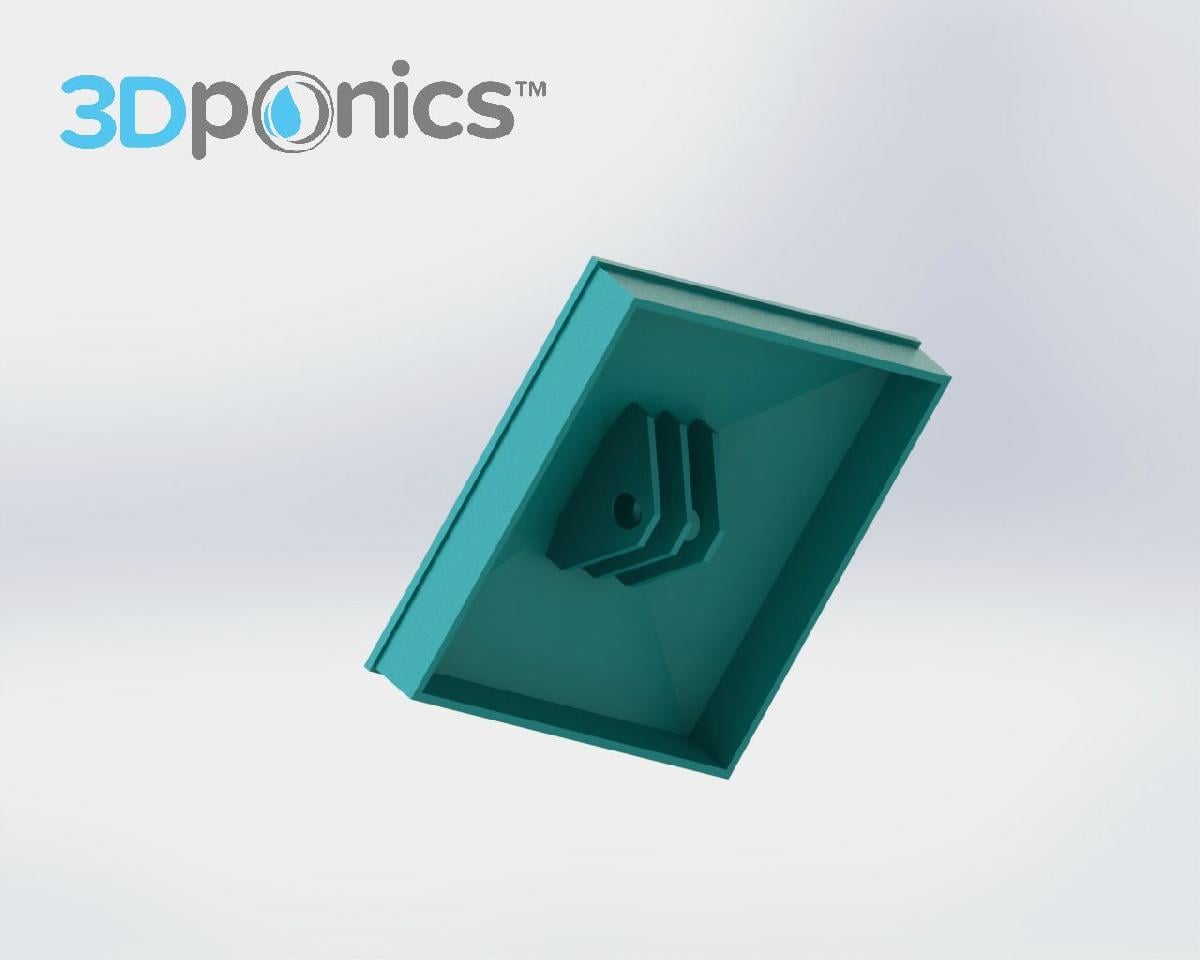 Tampa Superior   Jardim de Ervas 3Dponics