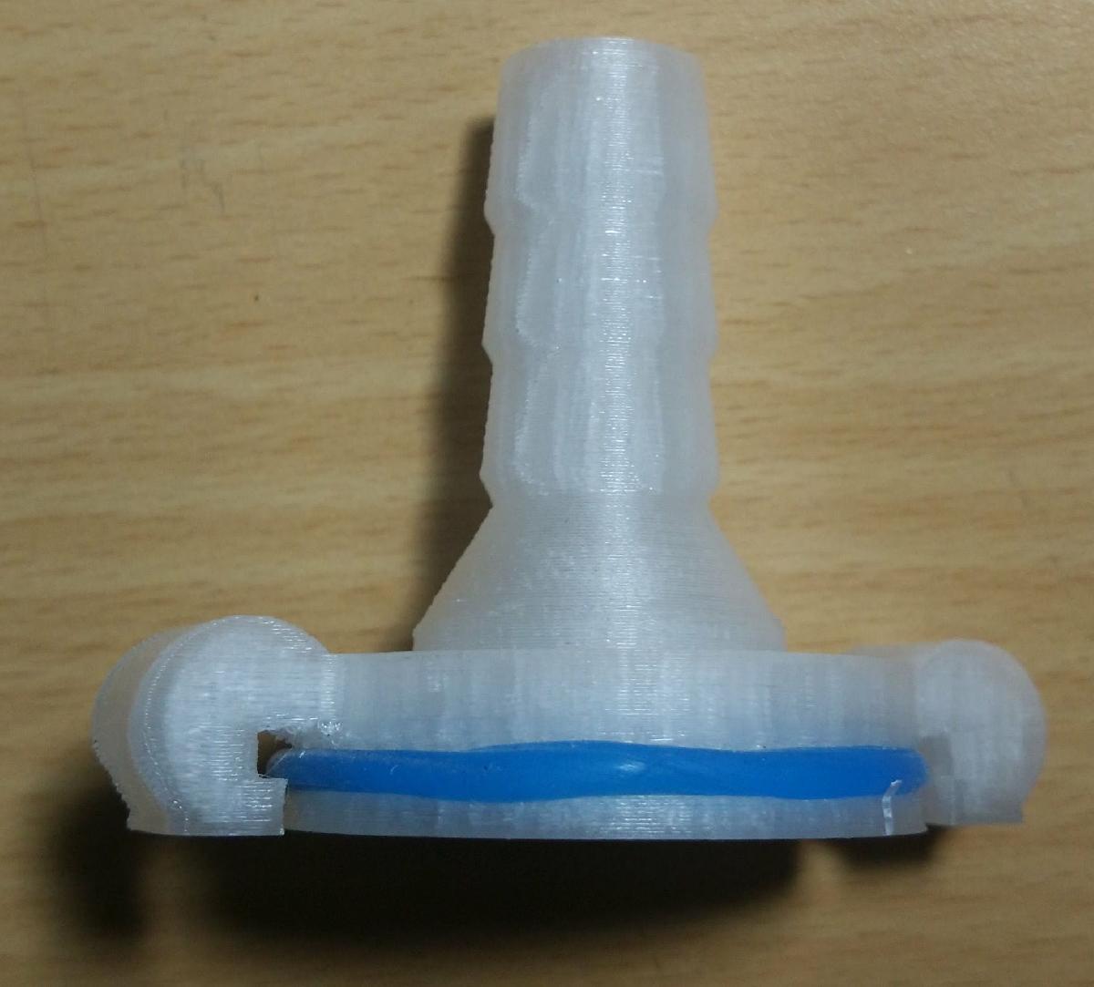 Adaptador de entrada para bomba submersivel de aquario