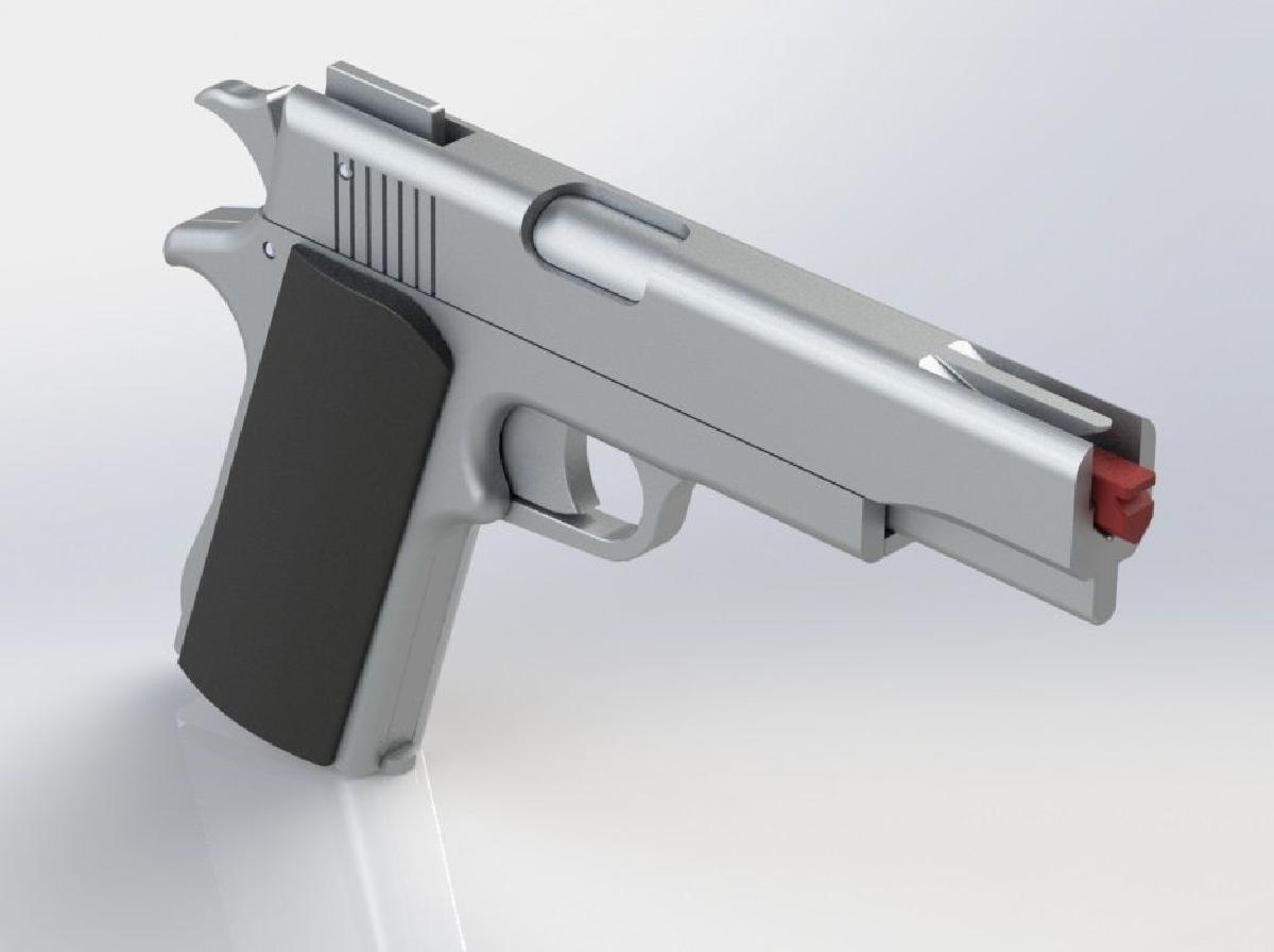 M1911 Pistola de Banda de Borracha